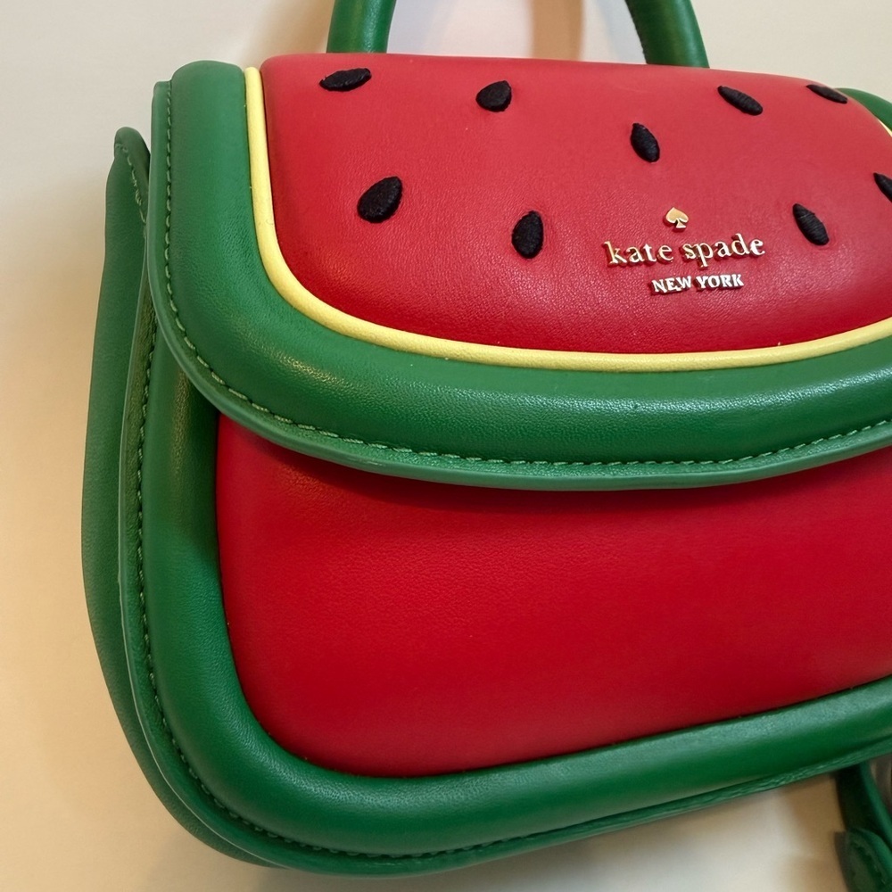 Kate Spade Watermelon Mini Bag in Red and Green - Picture 2 of 9